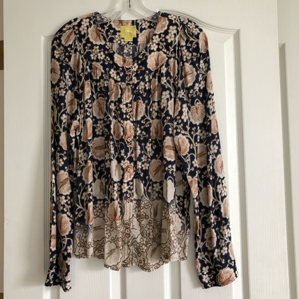 Anthropologie Maeve Blouse Size 10